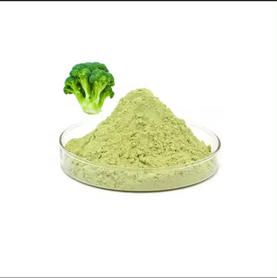 100% Pure Freeze Dried Vegetable Broccoli  Powder  for Pharmaceutical Nutraceutical Private Label