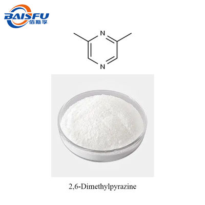 High Purity 2,6-Dimethylpyrazine CAS 108-50-9 Food Grade Flavor with Nutty Roasted Aroma for Food, Beverage and Fragrance