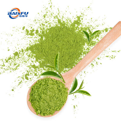 Freeze Dried Longding Green Tea Powder Standard Pure Natural Light Green Beverages Baking Skincare