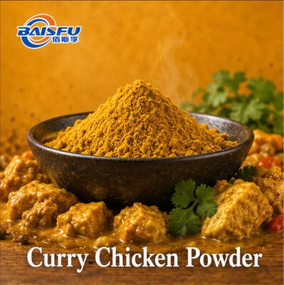 BAISFU Premium Curry Chicken Powder Flavor Food Grade Flavoring for Snacks Seasoning