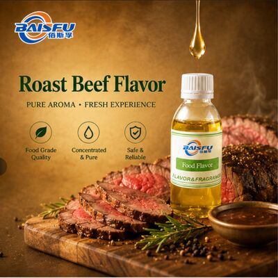 BAISFU Natural Roast Beef Flavor Food Grade Essence High Concentration Savory Aroma for Snacks Seasoning Instant Food