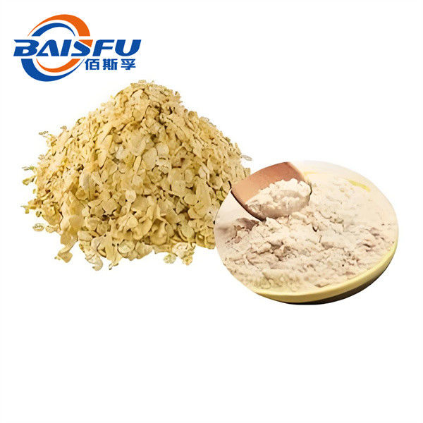 Baisfu Natural dietary fiber high quality Oat beta glucan CAS No.:9051-97-2 light yellow powder 100% pass 80 mesh for food and dietary supplement