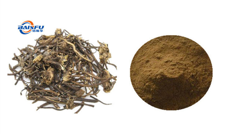 Baisfu Brown Powder Top Quality Clematis Root.P.E Specification 10:1 5:1 20:1(%) use in cosmetic and Chinese patent medicines of Raw materials