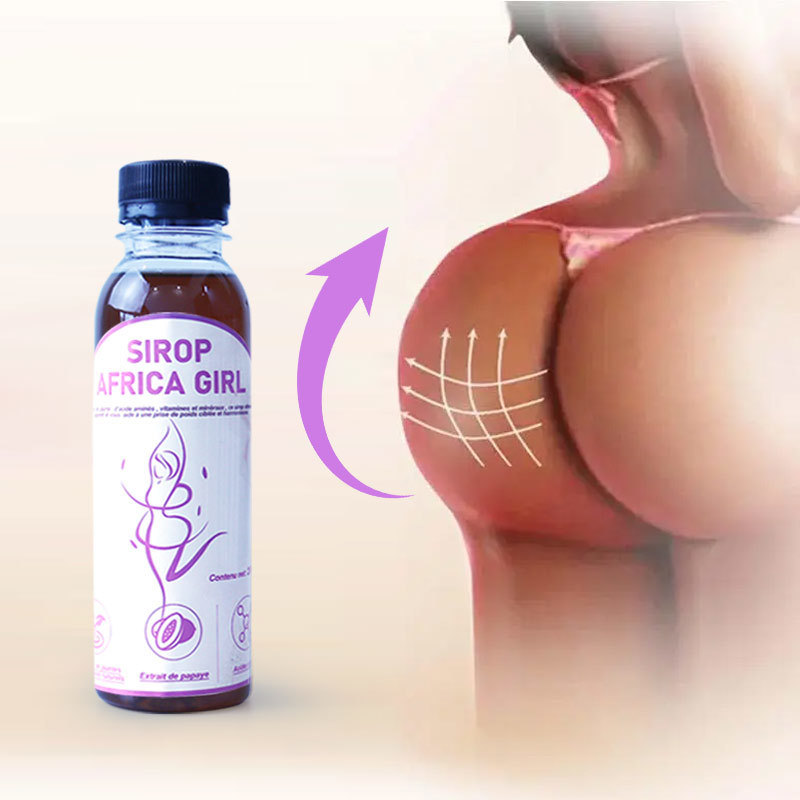  Baisfu MOE Ultimate Maca Booty Sirop De Vanille Butt Sirop Pour Grossir Les Fesses Sirop Big Butt Syrup Pour Les Rondeurs