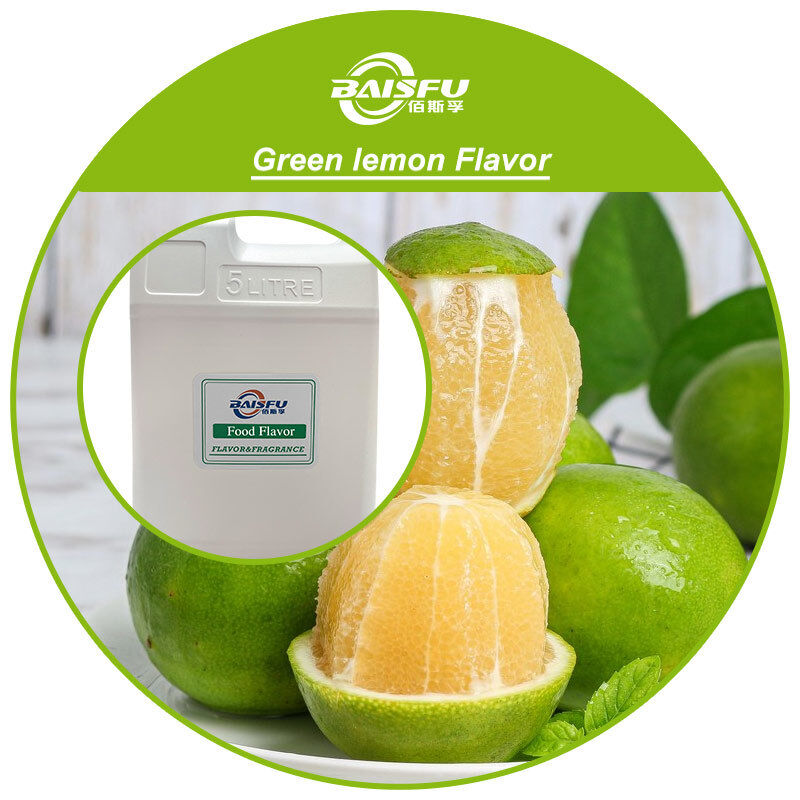 BAISFU Natural Food  Flavor  Green Lemon Flavor for Drinks and Candys