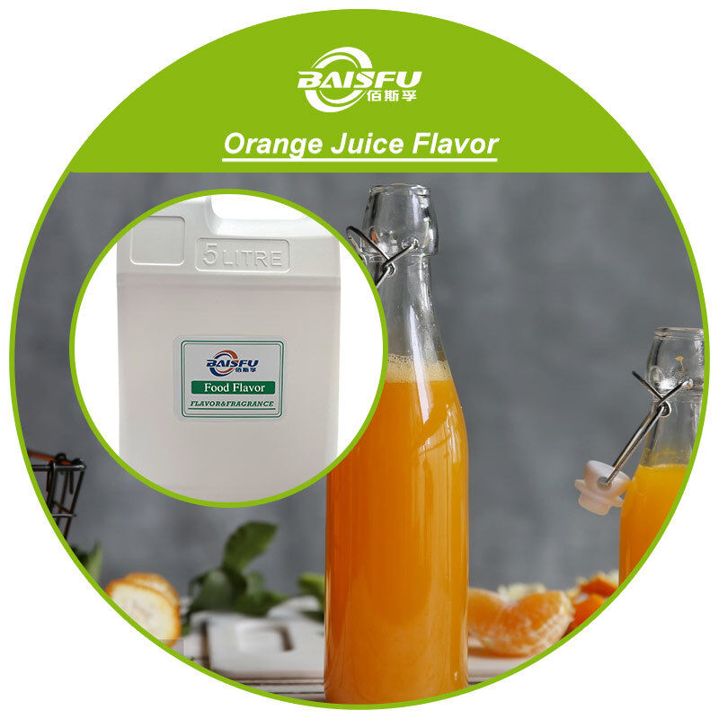 Natural Water Soluble Orange Juice Flavor Food Essence Flavours Ideal for Beverage Industry and Food Product Development