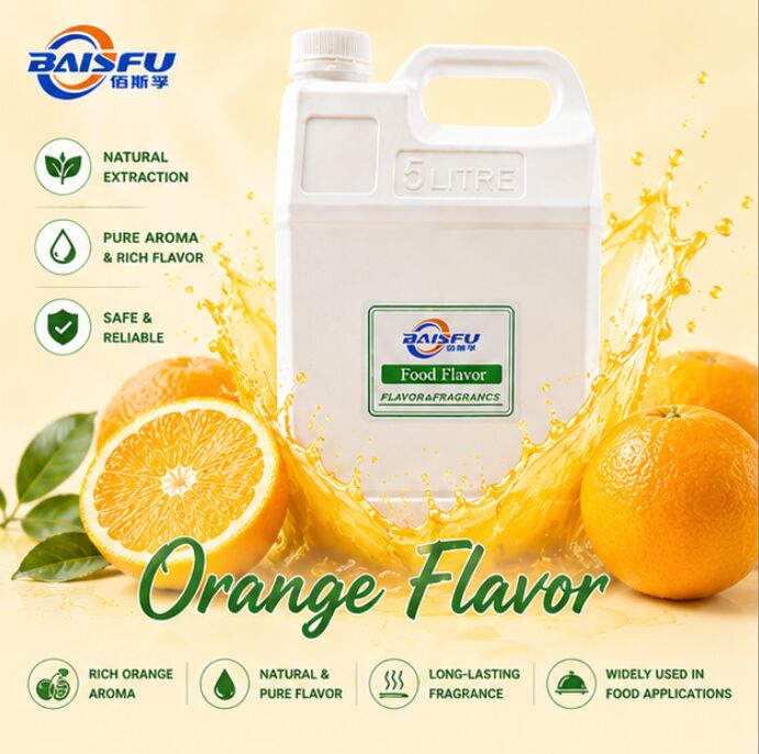 Natural Premium Orange Flavor for Baking Offering Stability And Intensity for Bakery Products