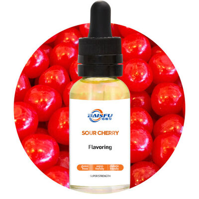 Sour Cherry Flavoring – Tart & Fruity Concentrate For Beverages, Candies, Desserts & Bakery Applications | Premium Sour Cherry Essence