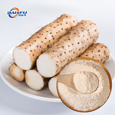 Baisfu Halal Available Pure Freeze Dried Yam Powder Food Grade High Nutrient FD Yam Root Powder for Solid Drink